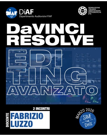 DaVinci RESOLVE. EDITING...